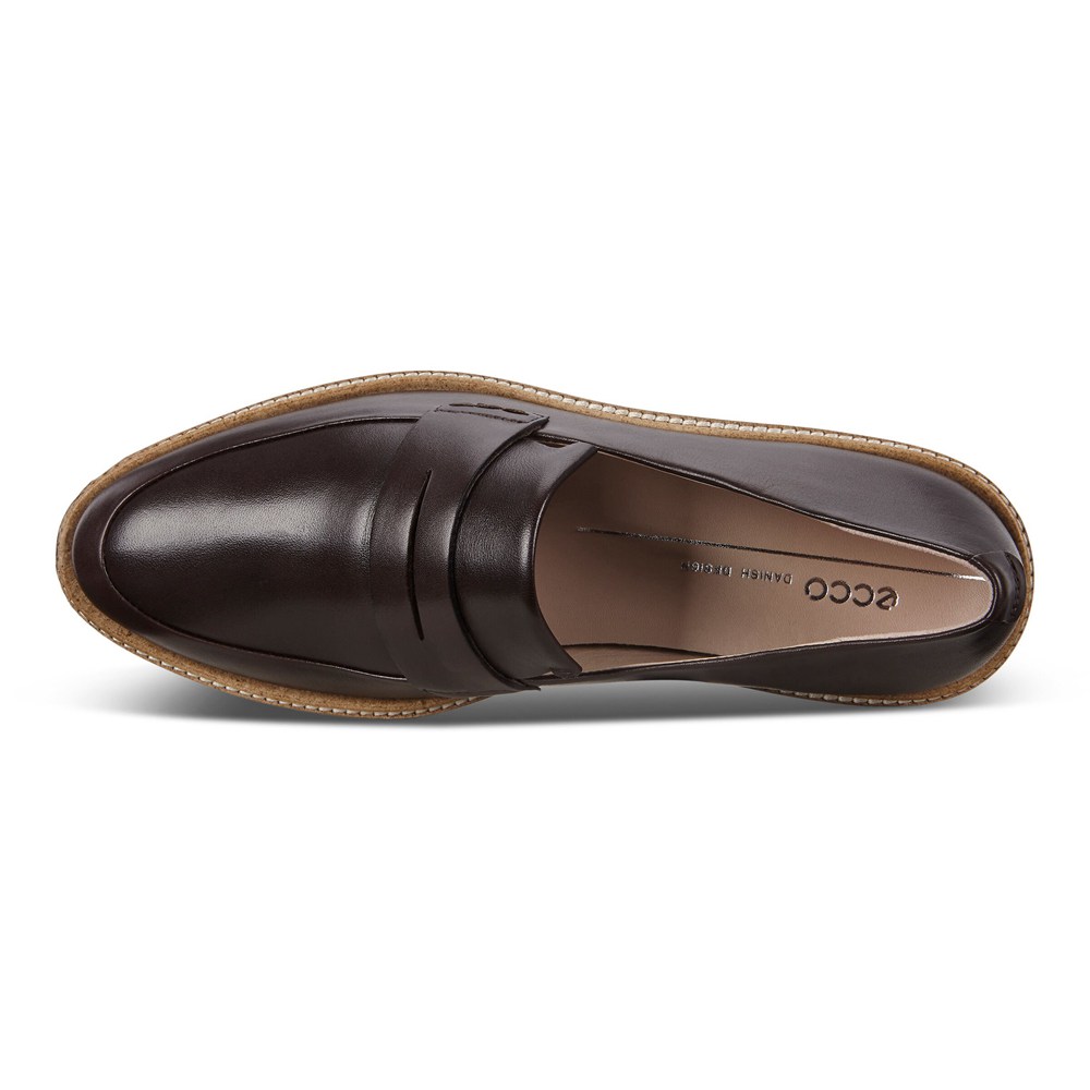 Womens Loafer - ECCO Incise Tailored - Brown - 4967ZSCLB